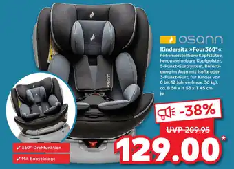 Kaufland Osann Kindersitz Four 360 Angebot