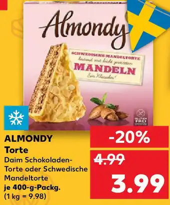 Kaufland Almondy Torte 400g Angebot