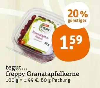 tegut Tegut freppy Granatapfelkerne Angebot