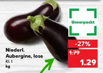 Kaufland Niederl. Aubergine, lose Angebot