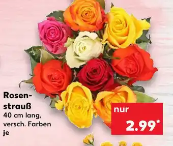 Kaufland Rosenstrauß Angebot