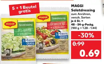 Kaufland Maggi Salatdressing 48-54g Angebot