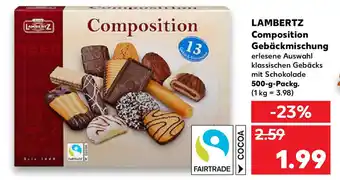 Kaufland Lambertz Composition Gebäckmischung 500g Angebot