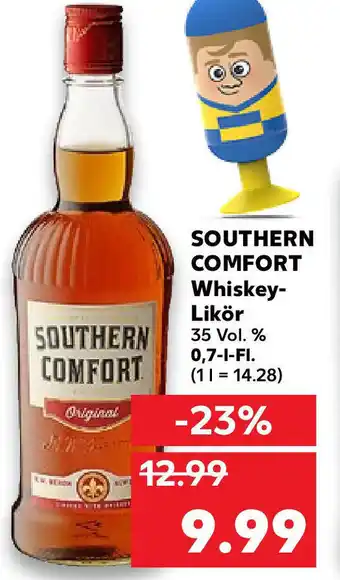 Kaufland Southern Comfort Whiskey-Likör 0,7L Angebot