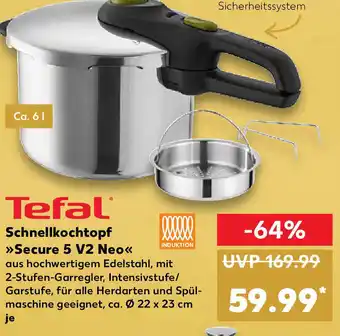 Kaufland Tefal Schnellkochtopf Secure 5 V2 Neo Angebot