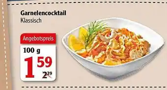 Globus Garnelencocktail Angebot