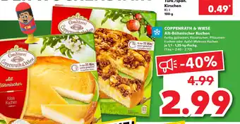 Kaufland Coppenrath & Wiese Alt Böhmischer Kuchen 1,1-1,25kg Angebot