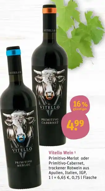 tegut Vitello Wein Angebot