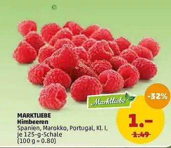 PENNY Marktliebe Himbeeren 125g Angebot