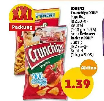 PENNY Lorenz Crunchips Xxl Oder Erdnusslocken Xxl Angebot