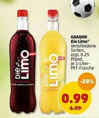 PENNY Granini Die Limo 1L Angebot