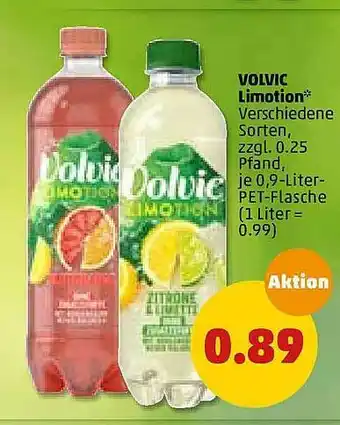 PENNY Volvic Limotion 0,9L Angebot