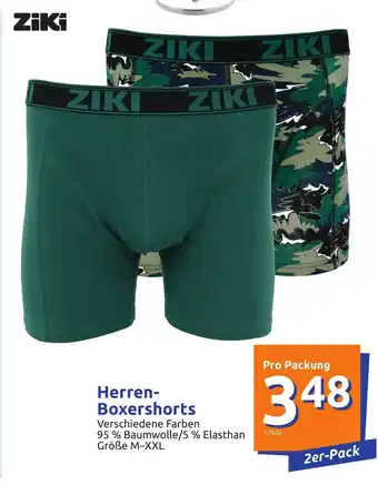 Action Ziki Herren-Boxershorts 2st Angebot