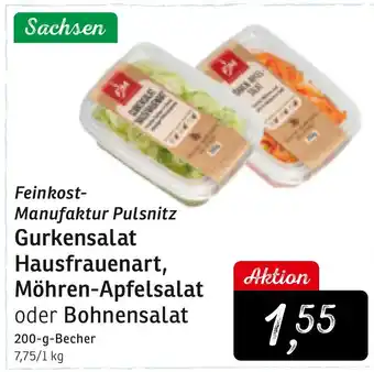 KONSUM Feinkost-Manufaktur Pulsnitz Salat 200g Angebot