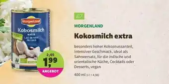 Denns BioMarkt Morgenland Kokosmilch Extra Angebot