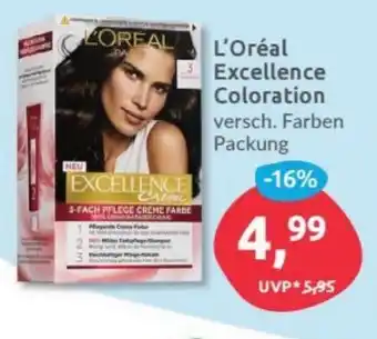 Budni L'Oréal Excellence Coloration Angebot