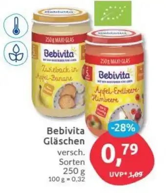 Budni Bebivita Gläschen 250g Angebot