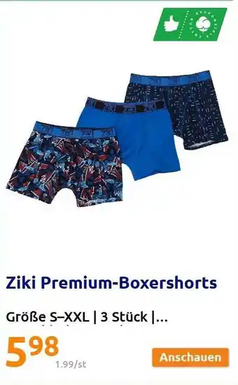 Action Ziki Premium-boxershorts Angebot