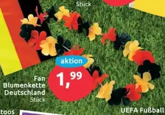 Budni Fan Blumenkette Deutschland Angebot