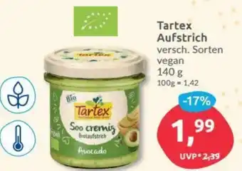 Budni Tartex Aufstrich 140g Angebot