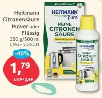 Budni Heitmann Citronensäuce Pulver oder Flüssig 350g-500ml Angebot