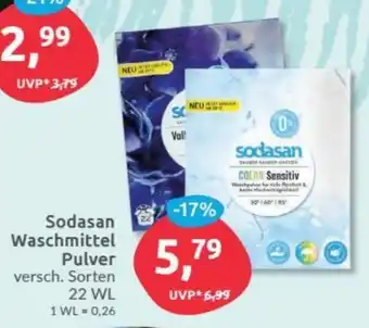 Budni Sodasan Waschmittel Pulver Angebot