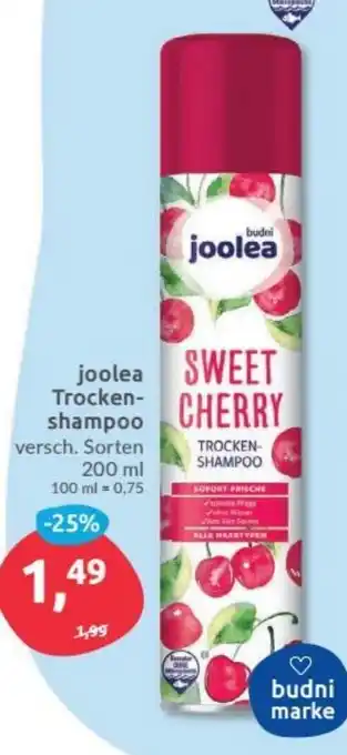 Budni Joolea Trockenshampoo 200ml Angebot