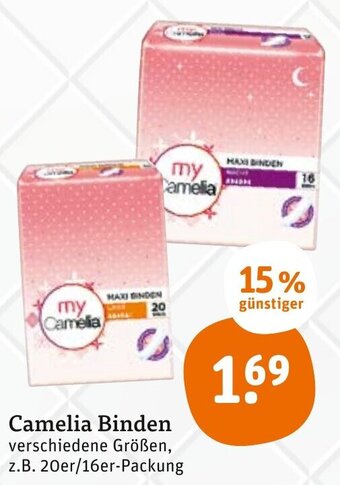 tegut Camelia Binden Angebot