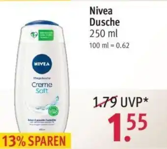 Rossmann Nivea Dusche 250 ml Angebot