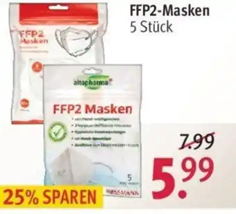 Rossmann FFP2 Masken Angebot