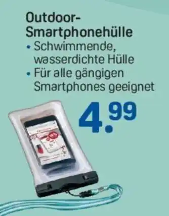 Rossmann Outdoor Smartphonehulle Angebot