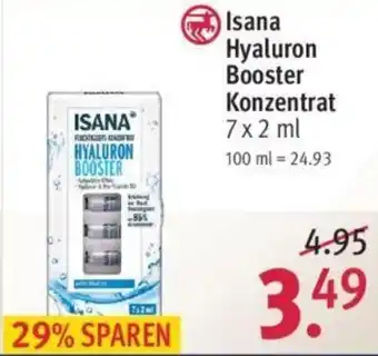 Rossmann Isana Hyaluron Booster Konzentrat 7 x 2 ml Angebot