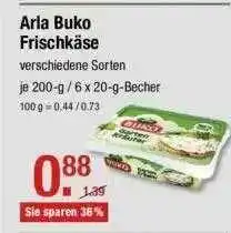 V Markt Arla Buko Frischkäse 200 g Angebot