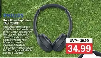 Famila Nord West Philips Kabellose Kopfhörer Tauh202bk Angebot