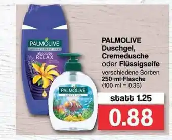 Famila Nord West Palmolive Duschgel, Cremedusche Oder Flüssigseife 250ml Angebot