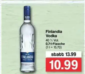 Famila Nord West Finlandia Vodka 0,7L Angebot