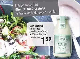 CITTI Markt Zum Dorfkrug Salatsauce Angebot