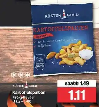 Famila Nord West Küsten Gold Kartoffelspalten 750g Beutel Angebot