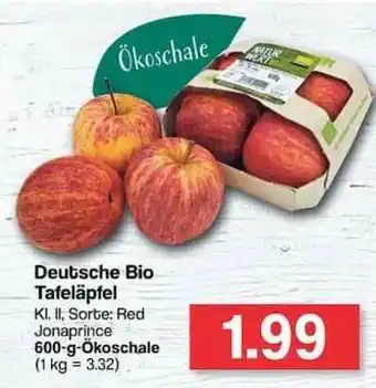 Famila Nord West Deutsche Bio Tafeläpfel 600g Angebot