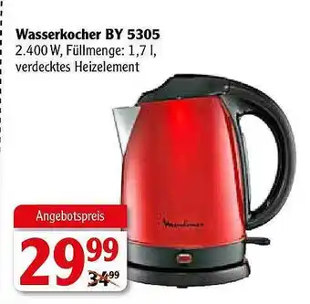 Globus Wasserkocher BY 5305 Angebot