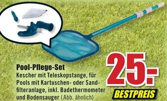B1 Discount Baumarkt Pool Pflege Set Angebot