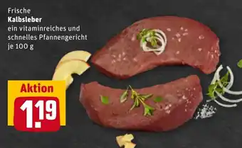 REWE Center Frische Kalbsleber 100 g Angebot