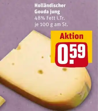 REWE Center Holländischer Gouda jung 100 g Angebot