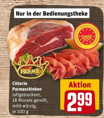 REWE Citterio parmaschinken Angebot