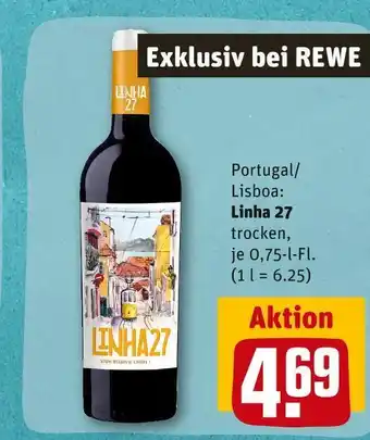 REWE Linha 27 rotwein Angebot