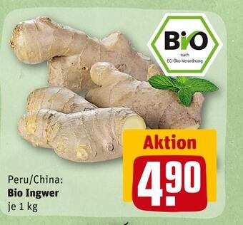 REWE Bio ingwer Angebot