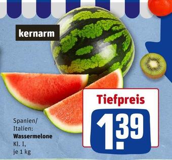 REWE Wassermelone Angebot