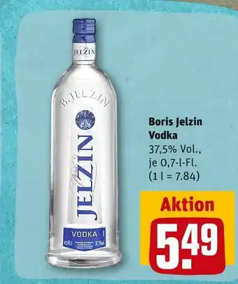 REWE Boris jelzin vodka Angebot