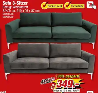 Poco Sofa 3-sitzer Angebot