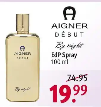 Rossmann Aigner edp spray Angebot